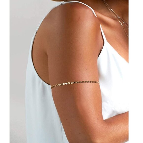 Sexy Body Chain Sequins Armlet chain Beach - Picture 1 of 5